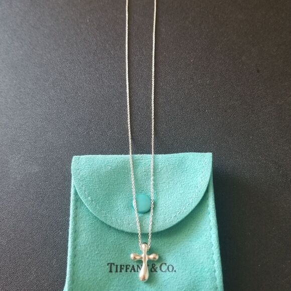 Tiffany & Co. Cross Pendant Necklace - Picture 6 of 8